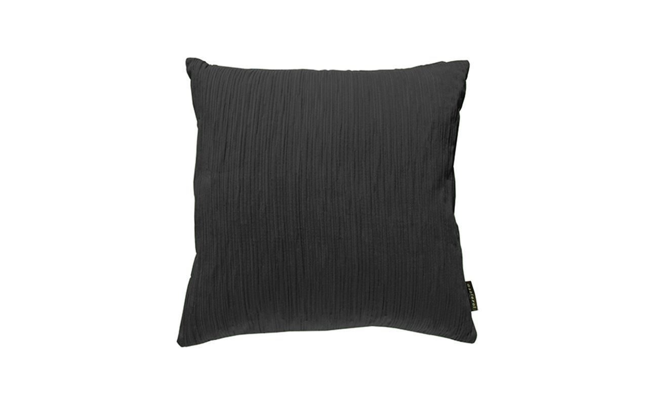 COJÍN JACQUARD CON RELIEVE NEGRO