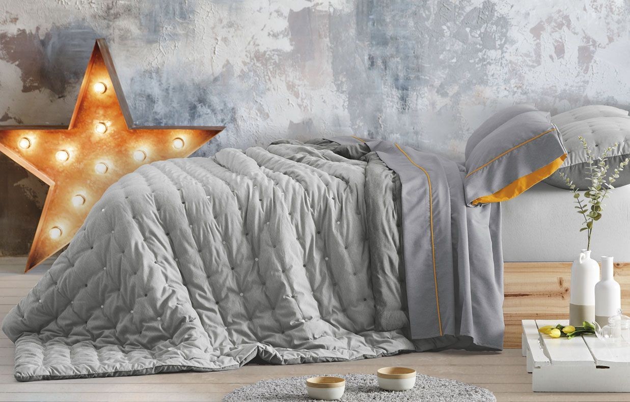 EDREDÓN DUVET ANUANU GRIS