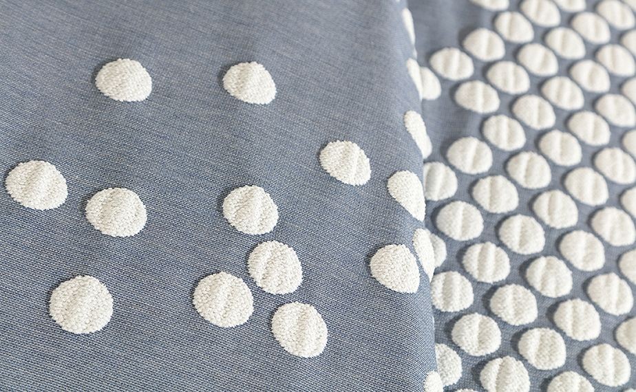 COLCHA CUBRECAMA JACQUARD PUNKT SHABBY CHIC AZUL