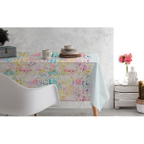 FOULARD ALGODON ESTAMPADO GARDEN SHABBY CHIC