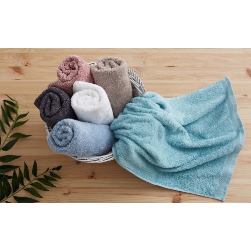 TOALLA BAÑO RIZO BASIC COLOR GRIS