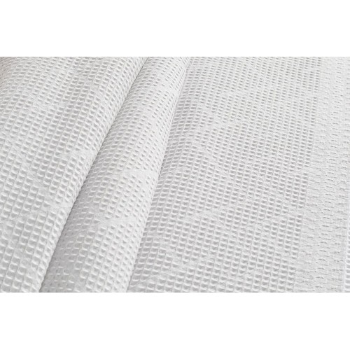 JUEGO FUNDA NÓRDICA NIDO DE ABEJA COLOR BLANCO PIZARRA & TIZA