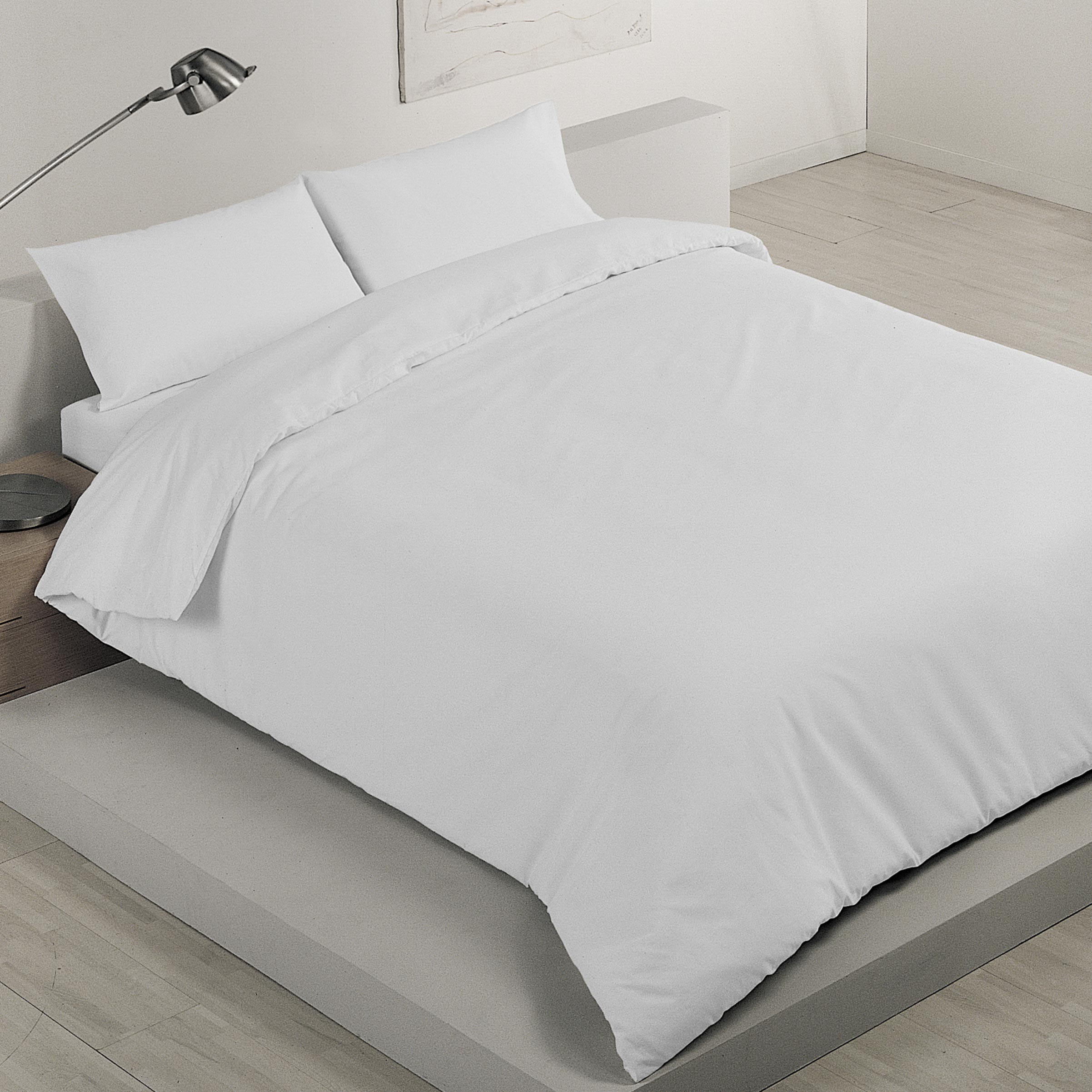 Funda de almohada 45 x 0,3 x 90 cm Blanco (12 Unidades)