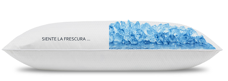 ALMOHADA REFRESCANTE VOLUMEN MEDIO - SOPORTE MEDIO